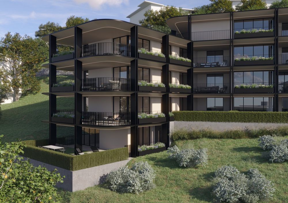 Appartamento 3.5 Locali con Giardino Privato – Residenza Oasis | Pregassona -  Bild 3