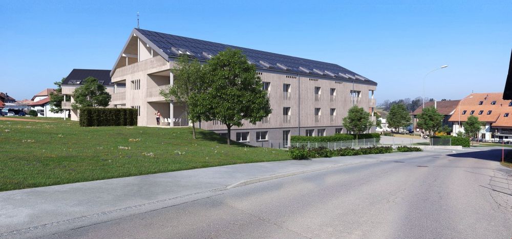 Magnifique appartement attique de 5.5 pièces à Farvagny-le-Grand - Bild 1