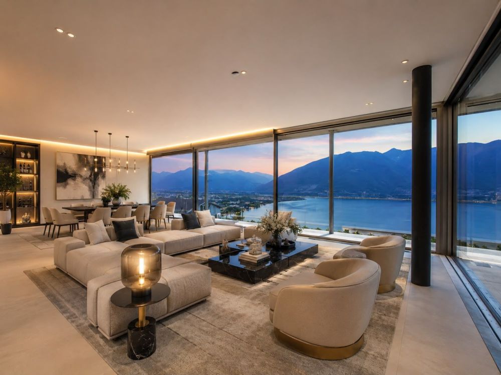 Lusso ed eleganza: esclusivo attico 4.5 locali con piscina a Brione sopra Minusio - Image 3