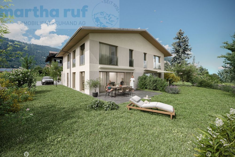 5.5-Zimmer Doppeleinfamilienhaus mit Panorama auf das Jungfraumassiv -  Bild 5