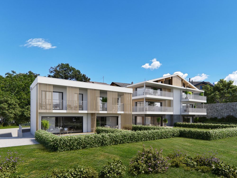 Le Clos de Pradzère - 4,5 pièces spacieux au rez-de-jardin - Bild 1