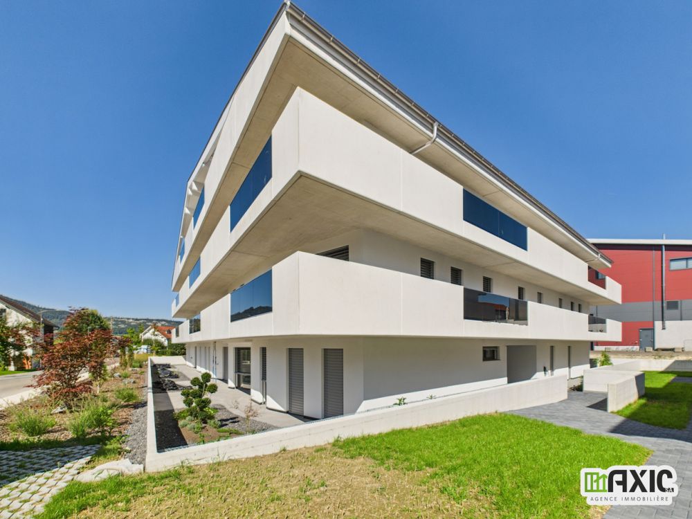 Rossemaison - Appartement neuf de 4.5 pièces Minergie-P avec balcon -  Bild 1