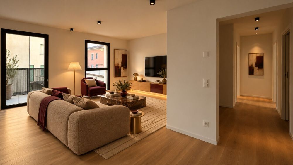 NUOVO APPARTAMENTO 3.5 LOCALI CON VISTA LAGO A MASSAGNO -  Bild 6