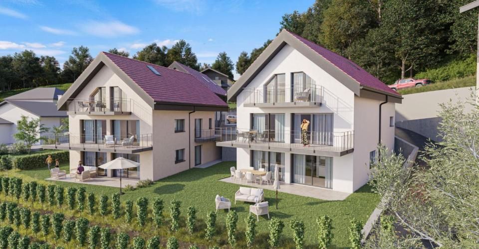 Plus que 4 appartements ! Nouveau logements au coeur d'Ollon - Appartement 3.5 pièces - image - 12