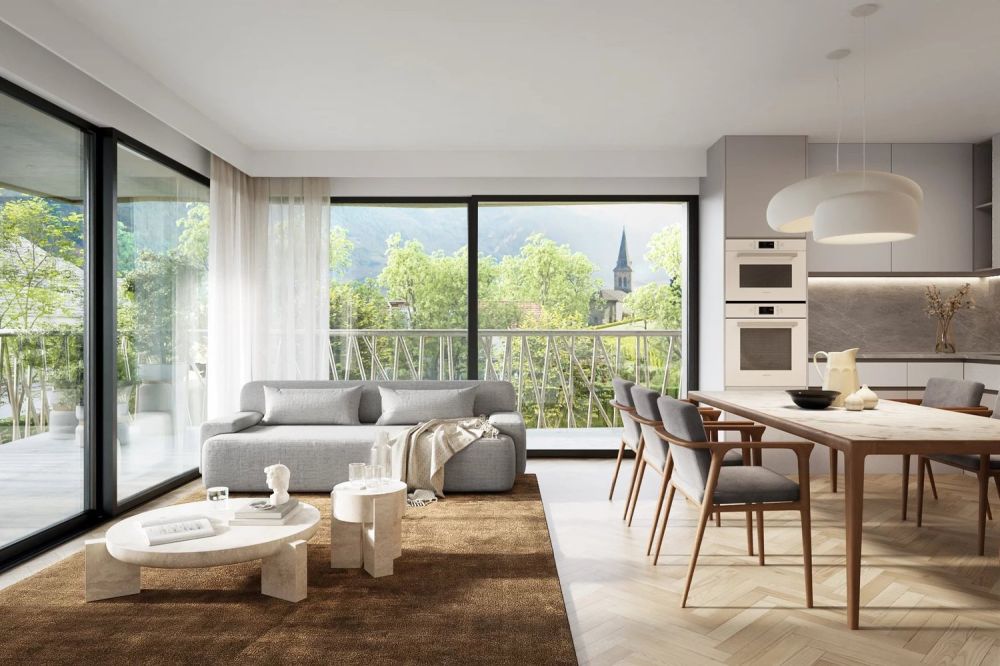 Wohnung 4.5 Zimmer - 116m2 - l'Olivier Leytron -  Bild 5