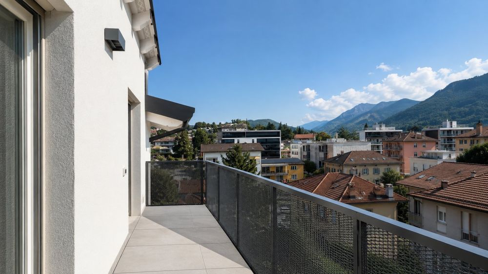Nuovo attico 3.5 locali a Massagno -  Bild 9