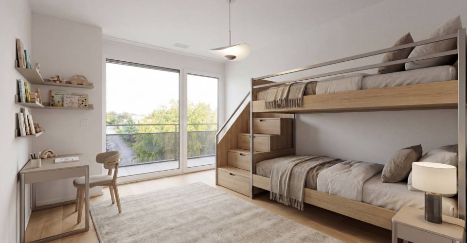 Appartement de 3,5 pièces exposé au soleil levant sur le lac ! - Appartement 3.5 pièces - image - 4