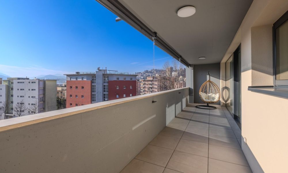 NUOVO E LUMINOSO 2.5 LOCALI CON TERRAZZA A PREGASSONA - Bild 2