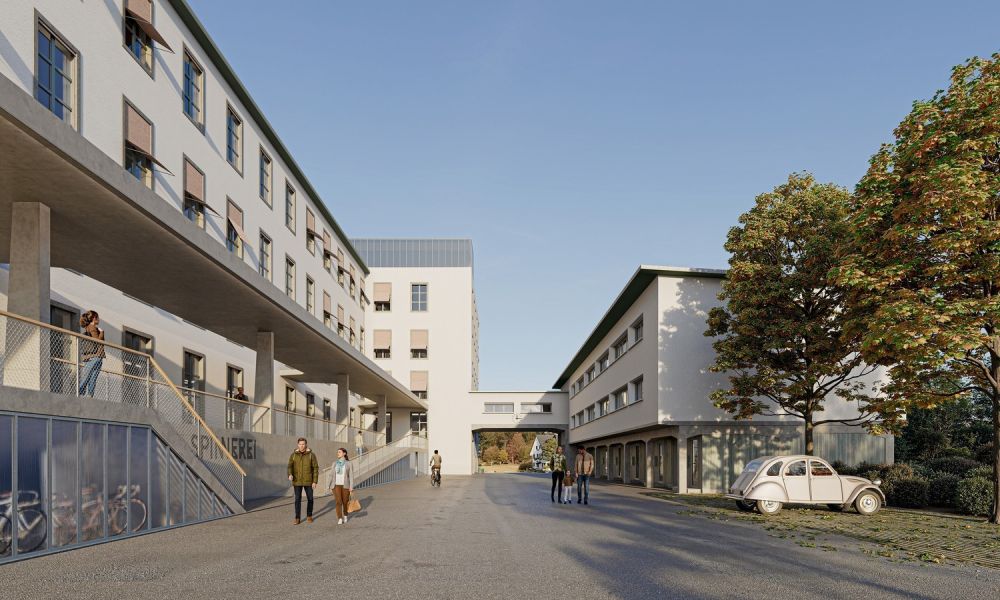 Erstvermietung - Moderne Wohnung mit industriellem Charme - Aussenansicht