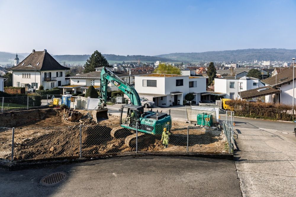Neubauprojekt mit Weitblick in die Berge 5 ½ Zi-DEFHs (B) in Wohlen -  Bild 8