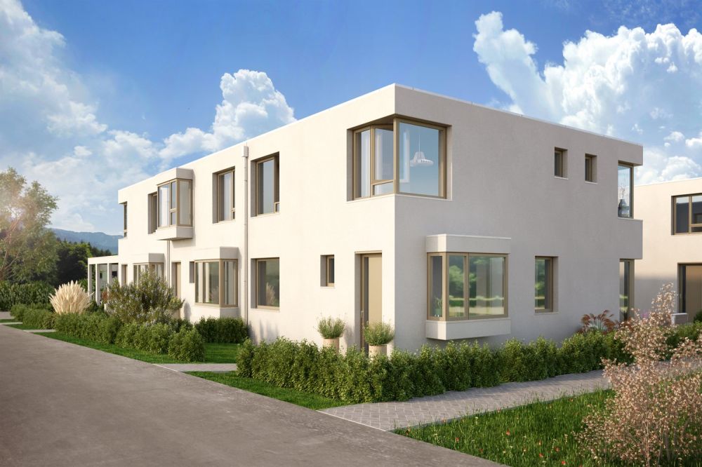 Moderne Neuvilla mit Dachgiebel und Garten - sofort verfügbar -  Bild 4