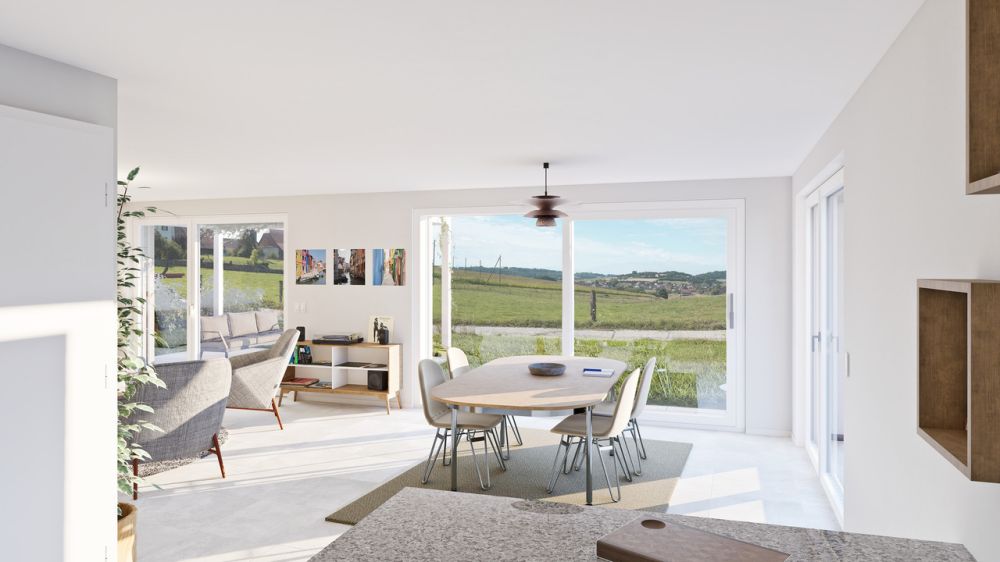 Combremont-le-Grand, villa à vendre, 4.5 pièces, terrain de 245 m2 -  Bild 4