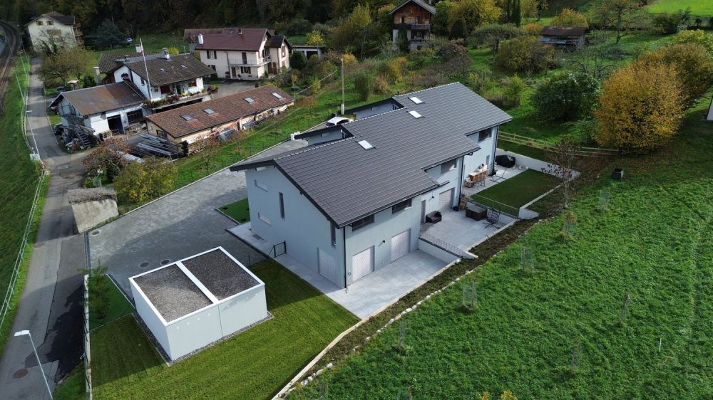 RARE : Villa mitoyenne de 5,5 pcs neuve avec vue sur le lac Léman ! - Bild 2