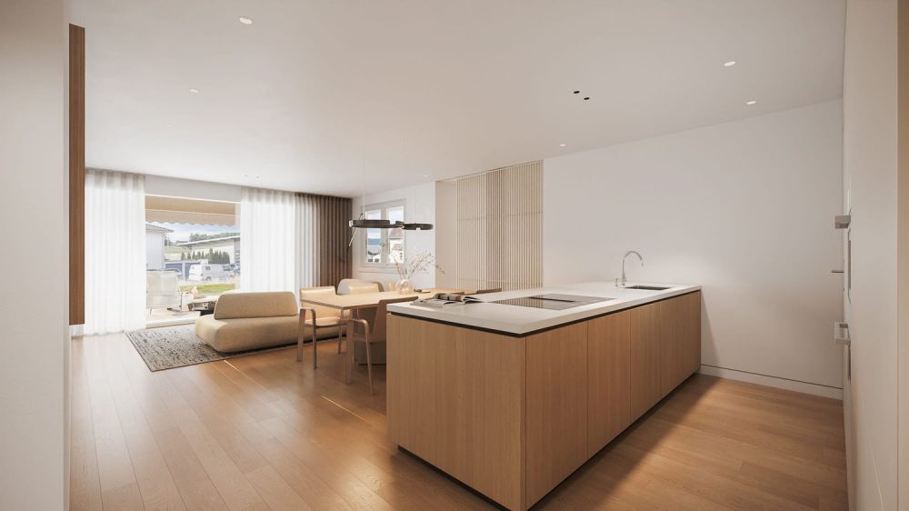 5.5-Zimmer-Doppeleinfamilienhäuser «Wolfacker» – Neubau in Stüsslingen, 4 Einheiten verfügbar -  Bild 5