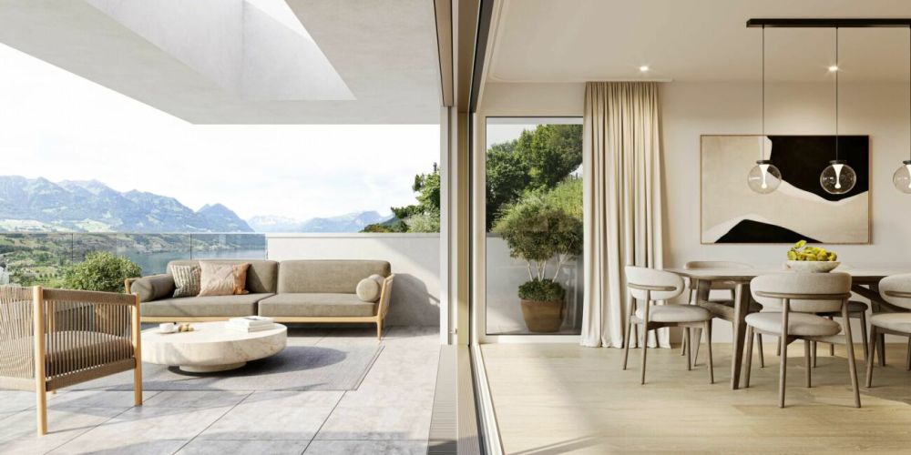 Neubau Terrassenwohnungen mit See- und Bergsicht -  Bild 4