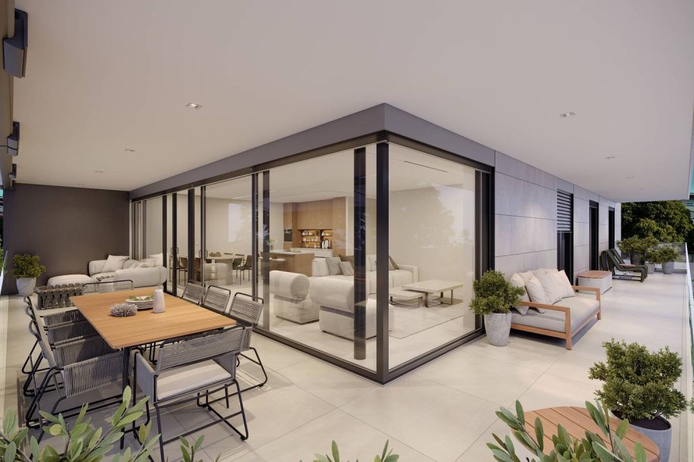 L'Orée du Léman - Vivre l'exception à Pully | Lot 8 - Balcon