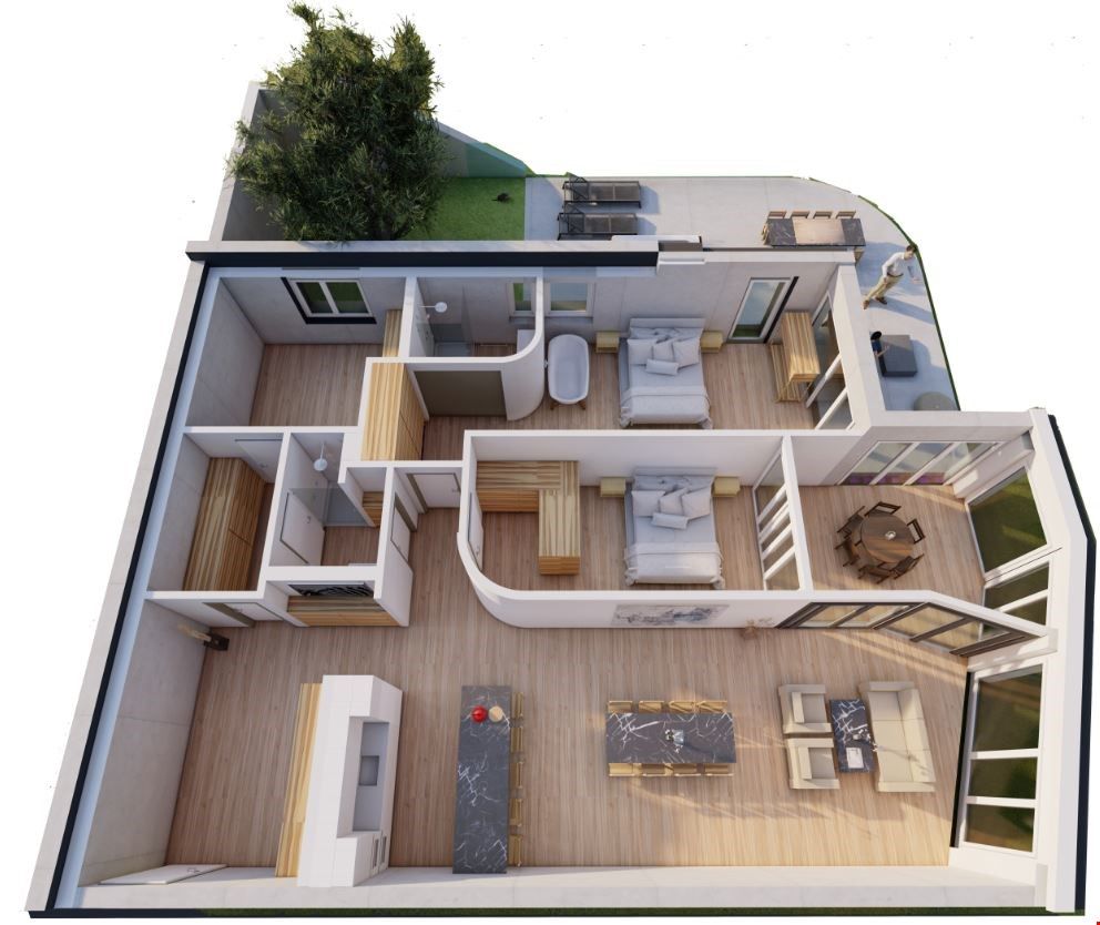 Exklusive 4½-Zimmer-Wohnung im Neubau (5222 Umiken) -  Bild 4