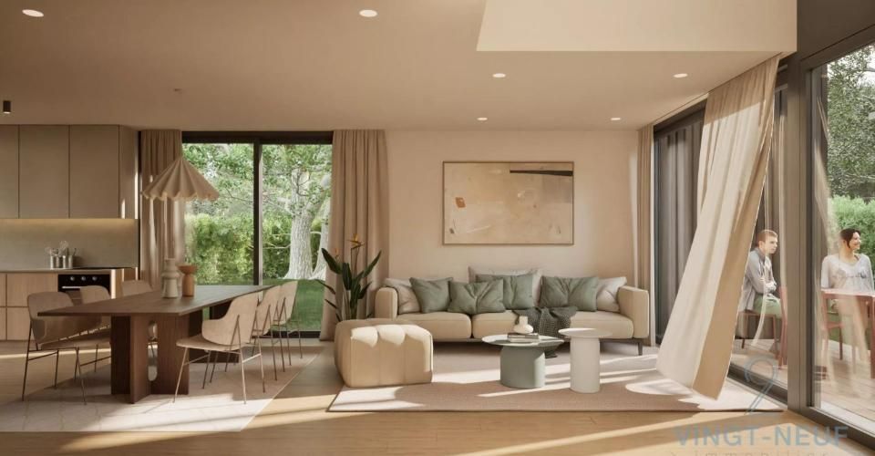 Townhouse contemporaine à Vessy - Maison 6 pièces - image - 4
