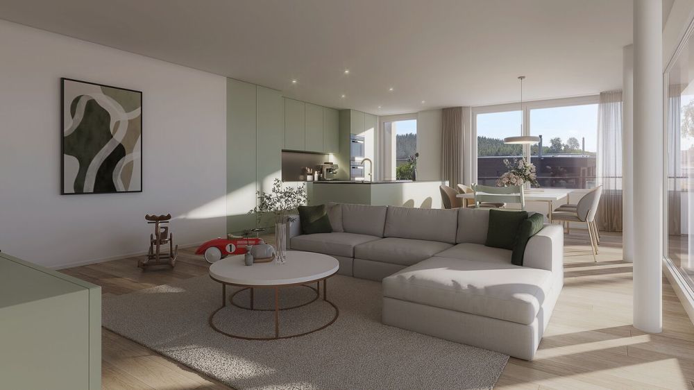 4,5-Zimmer-Spitzenwohnung in bester Lage mit interessanten Aussichten ! -  Bild 5