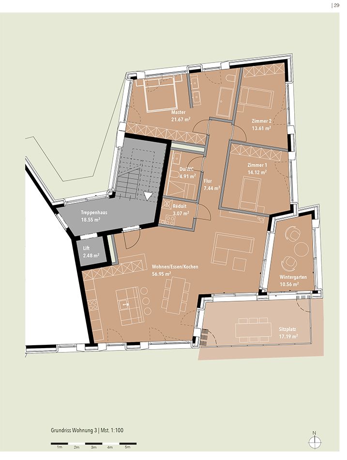 Projektvorankündigung - exklusive Geschosswohnung mit unverbaubarer Aussicht. Neue Preise - B3 -  Bild 5