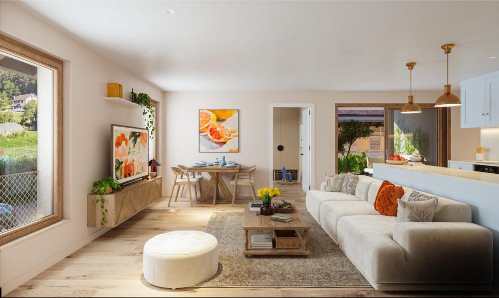 Superbe 3.5 pièces neuf avec spacieuse loggia -  Bild 9