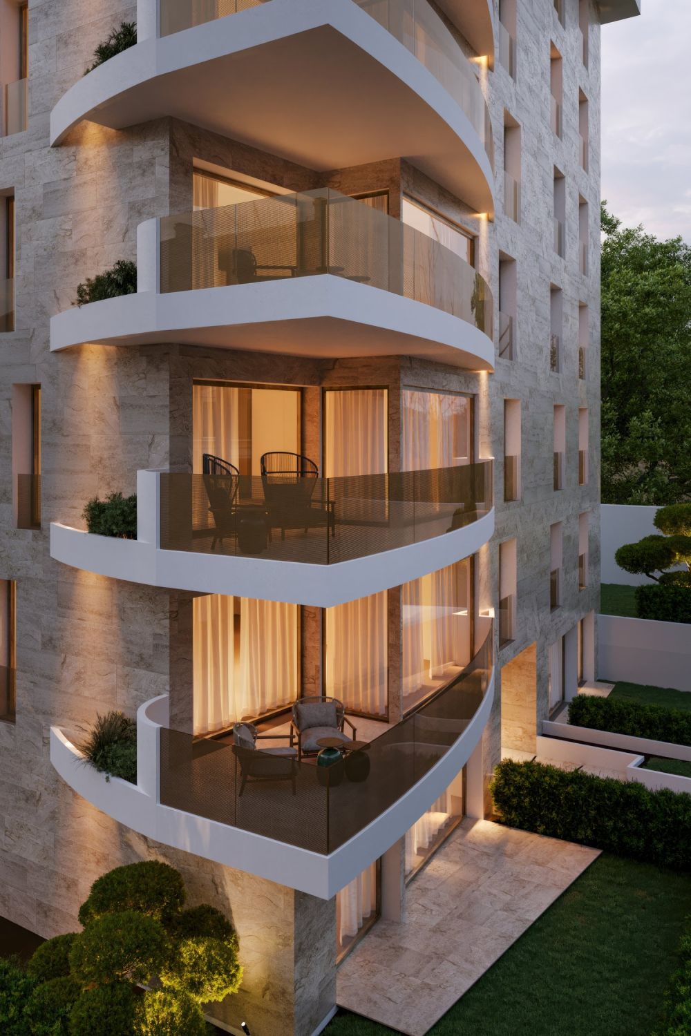 Nuovo appartamento di 3 locali con giardino nel centro di Lugano -  Bild 9