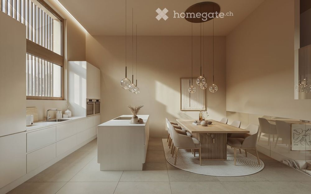 Neubau moderne Doppeleinfamilienhaus ONE A in Mägenwil nähe Zürich -  Bild 5