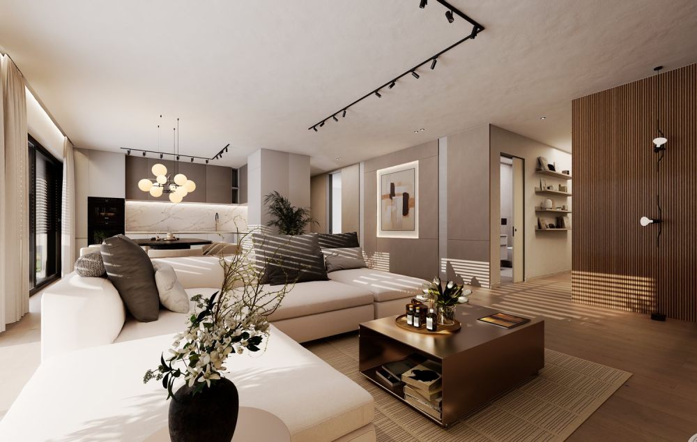 Appartamento di 5.5 locali piano terra con giardino di 200 m2 in nuova costruzione di pregio -  Bild 10