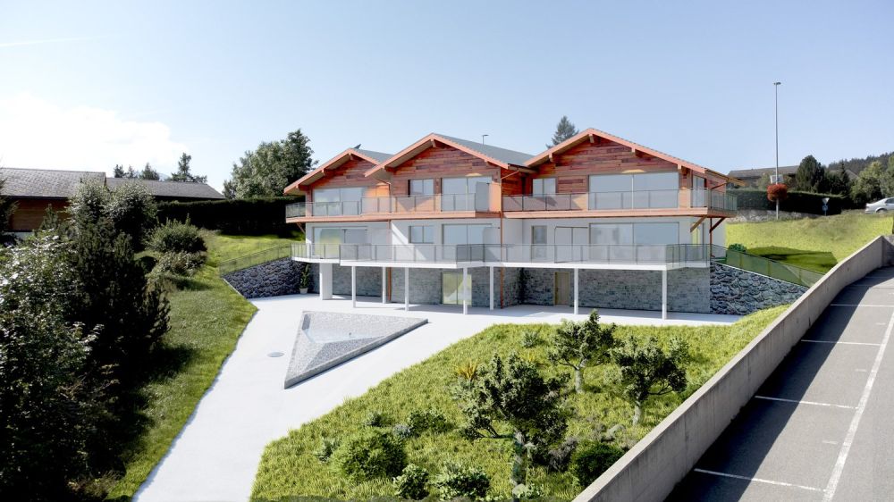 Appartement neuf de 2.5 pièces avec terrasse et vue à Crans-Montana - Résidence principale -  Bild 2