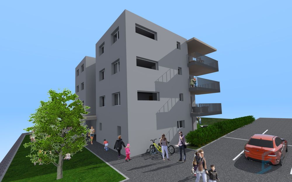 EXCEPTIONNEL Superbes appartements 3 ½ pièces dans nouvelle promotion - Appartement sur plan - Réchy / Wohnung auf Plan - Réchy / Apartment on plan - Réchy