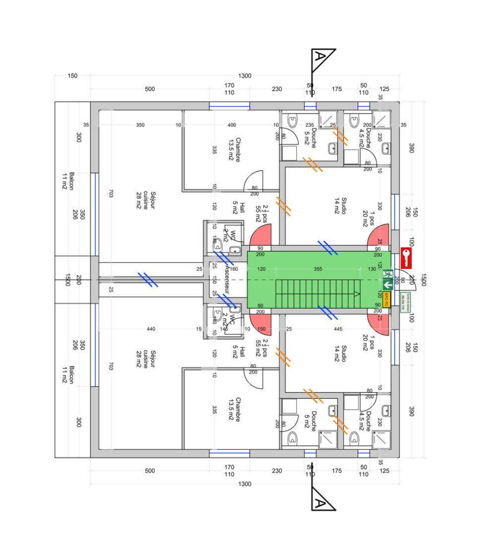Salgesch immeuble de 8 appartements avec permis de construire en force - Rez-suppérieur