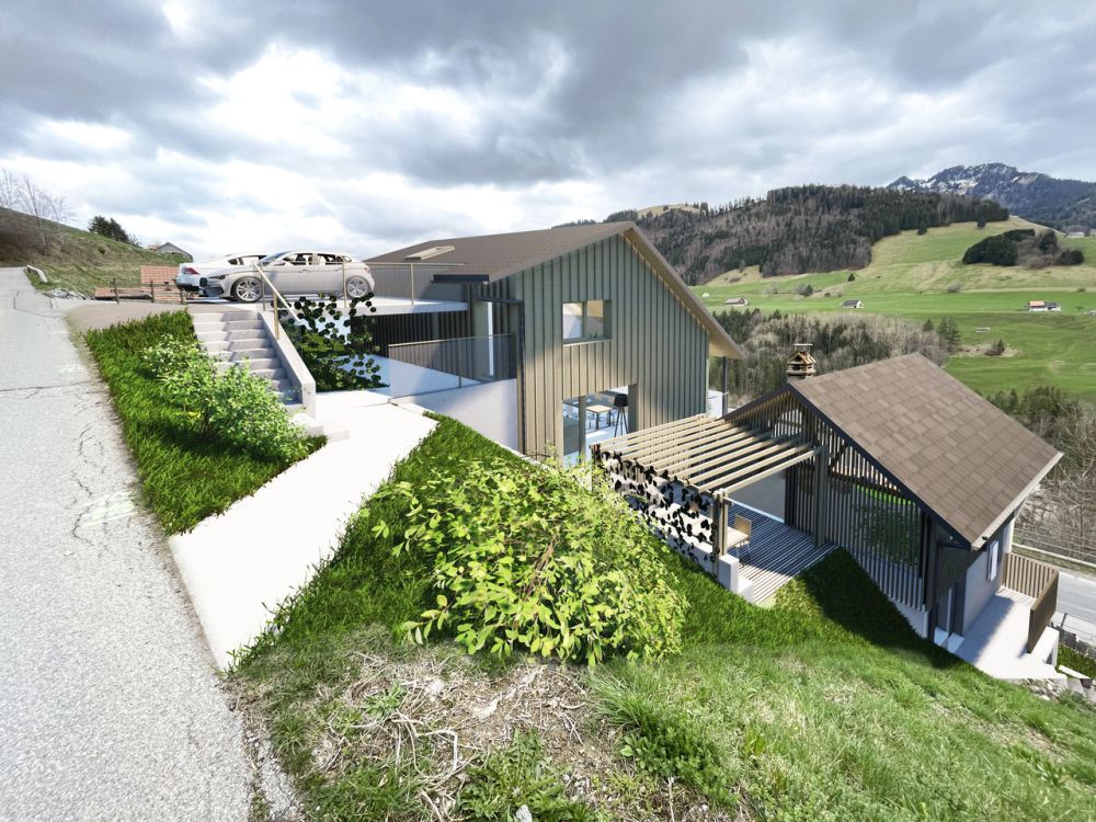 CERNIAT - Terrain de 600m2 avec permis de construire en force ! - Projet réalisable