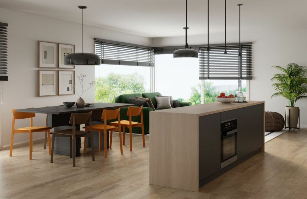 Appartement 5.5 pièces avec balcon - Salon