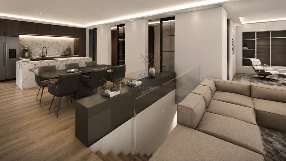 Exklusives Wohnen in privatem Rahmen - nur 3 Wohneinheiten - Wohn- u. Essbereich / Living and dining area