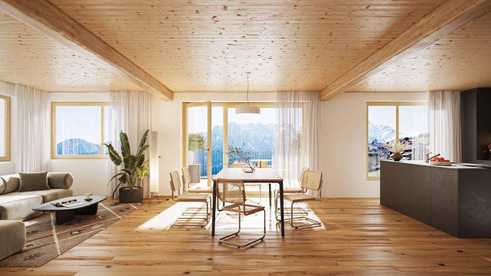NEUBAU: 3.5-Zimmerwohnung in umgebautem Stall in Flerden -  Bild 3