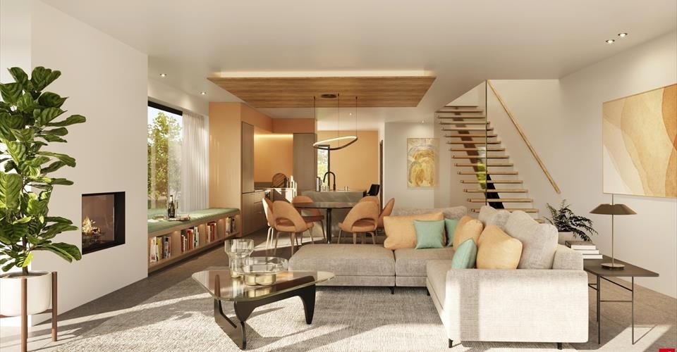 Design, lumière, nature : des villas prêtes à vous accueillir - Maison jumelée 4.5 pièces - image - 5