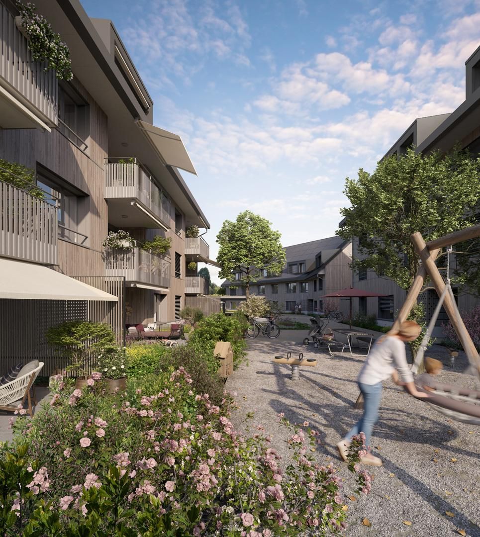 2.5 Zimmerwohnung in Worben -  Bild 6