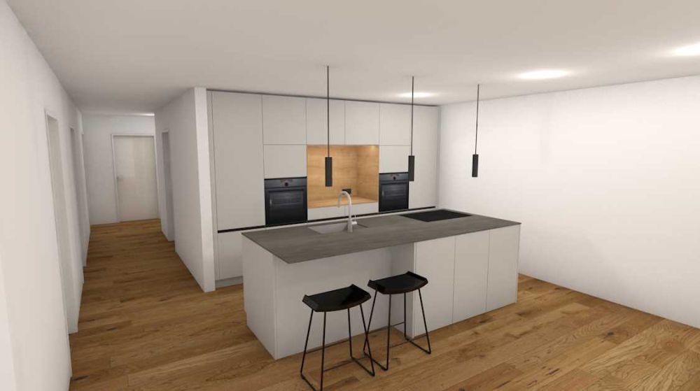 Moderne 4.5-Zimmer-Neubau-Wohnung mit Minergie-Standard in Aeschi -  Bild 8