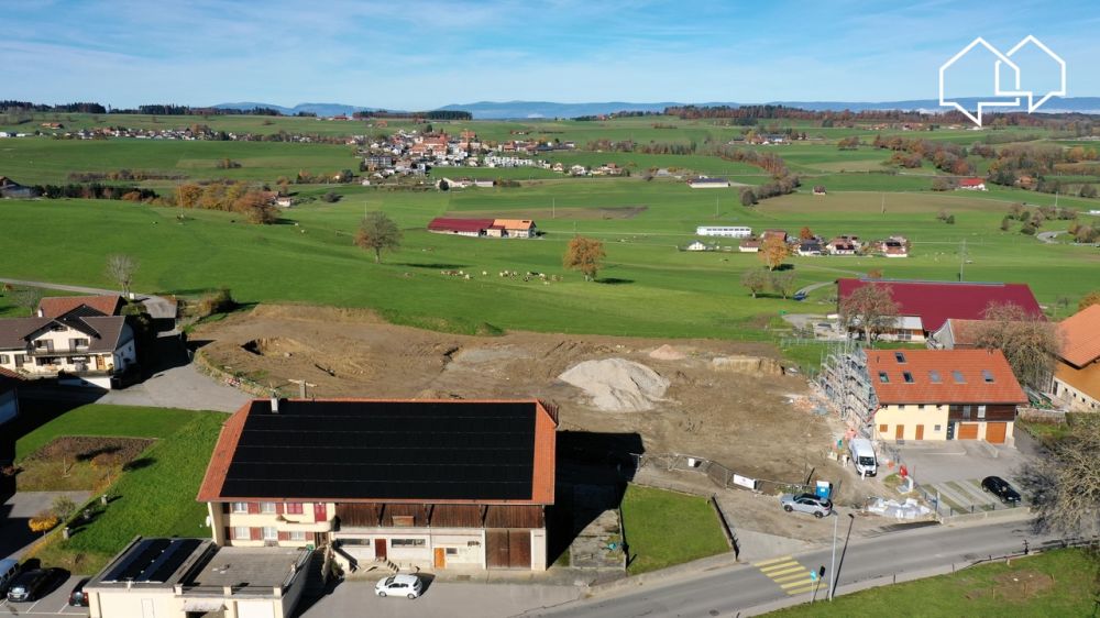 Appartement de 4.5 pièces au 1er étage (bâtiment 3 - lot 4) - Vue aérienne