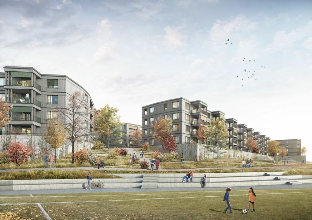 Feuerfalter - attraktive Neubauwohnung im Baurecht - Bild 1