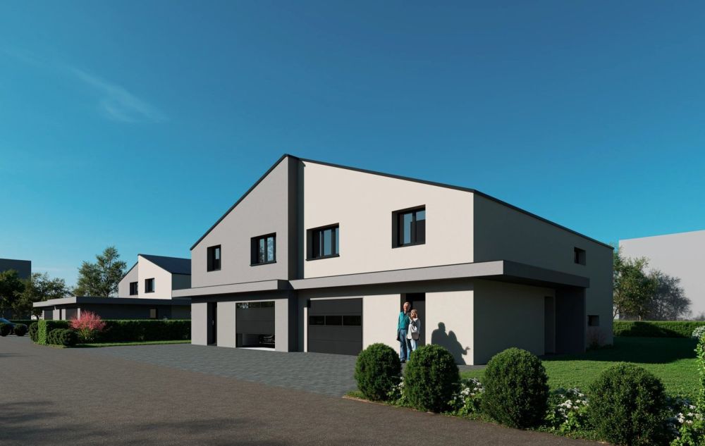 Zweifamilienhaus mit 5,5 Zimmern im modernen Stil -  Bild 1