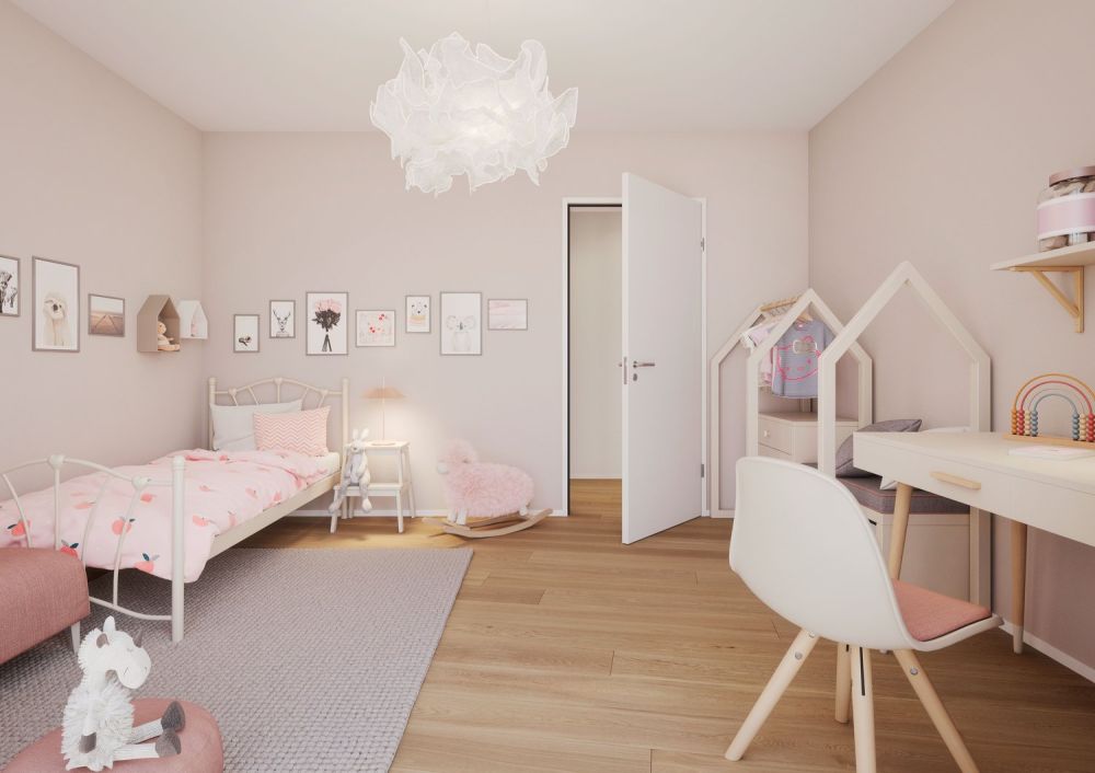 Ein Paradies für Familien - Albisgärtli, Affoltern am Albis - Kinderzimmer mit viel Platz zum Spielen