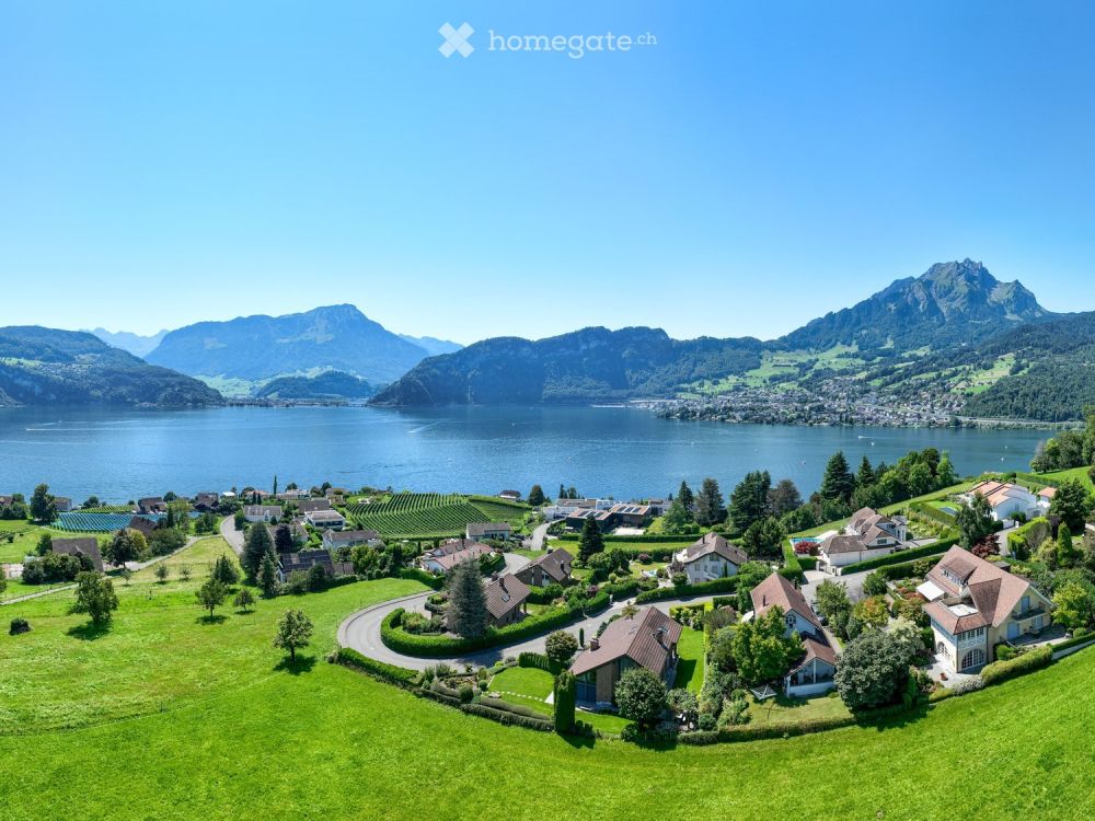 Villa in Kastanienbaum – an bester Lage mit Panoramablick auf See und Alpen - Bild 8