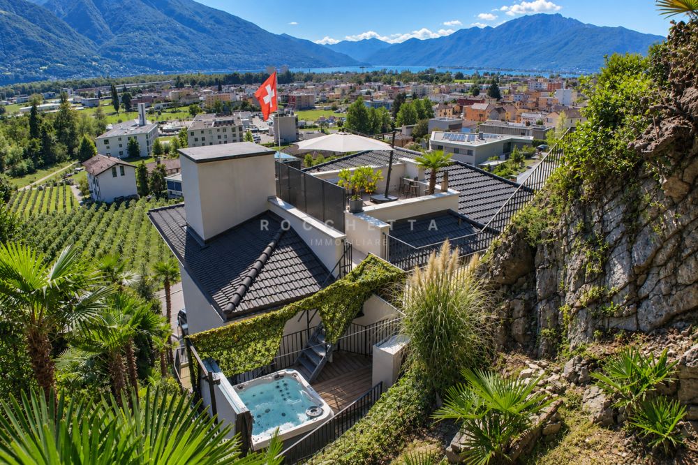 Lifestyle con vista - esclusivo attico a Gordola -  Bild 2