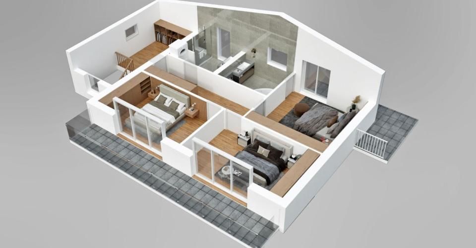 Chalet à vendre à Collombey - Les Neyres - Villa 5.5 pièces - image - 5