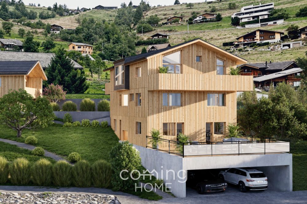 Ihr Neubauhaus in Bürchen - Holzbauweise, Cheminée und viel Raum für Eigenes -  Bild 13