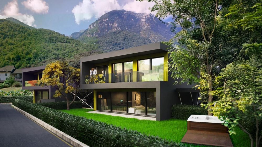 Vision Life & Wellness - 4 moderne ville e centro benessere nel Comune di Iragna -  Bild 1