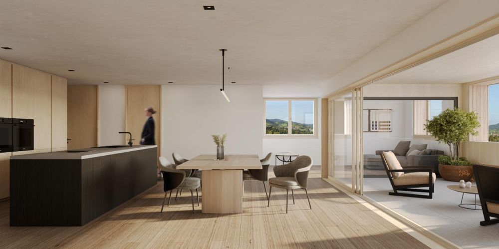 Neubauprojekt "Buchen 64"- hochwertige 4.5-Zi. Wohnung im 1. OG - Wohnen