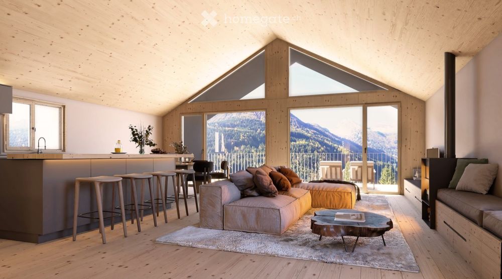 Chalet di nuova costruzione a San Bernardino (Pian San Giacomo)  con vista panoramica -  Bild 6
