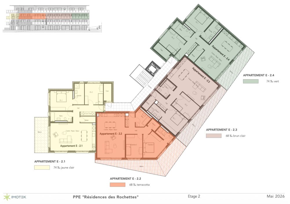 Appartement neuf de 3.5 pièces avec terrasse et jardin -  Bild 10